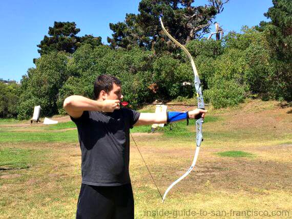 Sf Archery In Golden Gate Park Sf Archery In Golden Gate Park