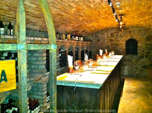 Wine Tasting in Cellar wine tasting, cellar of castello di amorosa