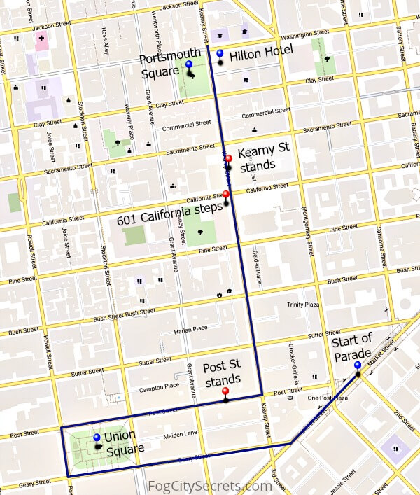 new year parade map sf new year parade route for 2018 best viewing spots new year parade map sf new year parade route for 2018 best viewing spots