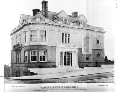 Alban Towne Mansion Before Earthquake Alban Towne mansion, San Francisco, before destruction in 1906 earthquake
