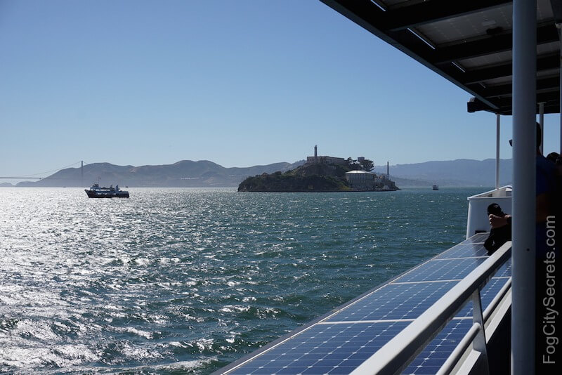 Alcatraz ferry ride to Alcatraz Island