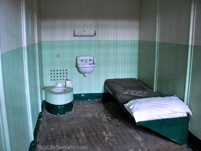 Solitary cell, Alcatraz prison