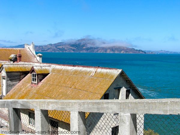 Alcatraz Island old building