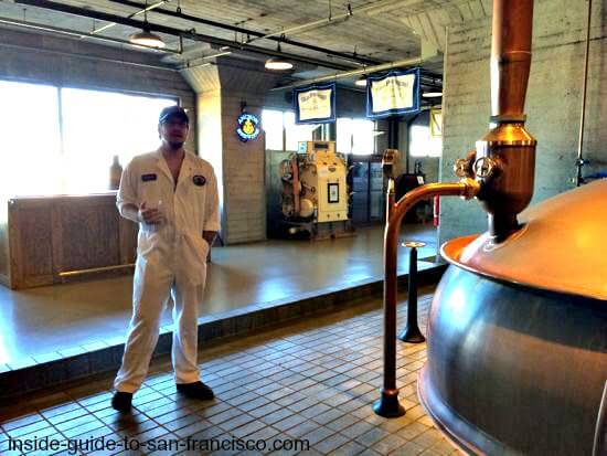 Anchor Steam Brewery tour guide