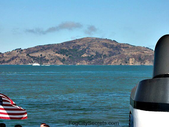 View of Angel Island from the ferry View of Angel Island from the ferry