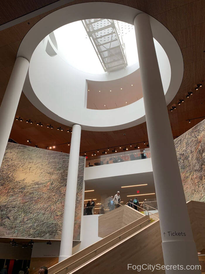 Atrium entryway to SF MOMA