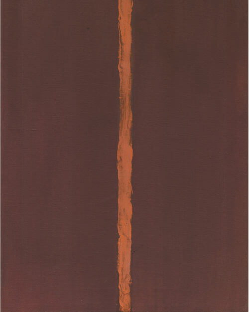 Barnett Newman painting, Onement 1 