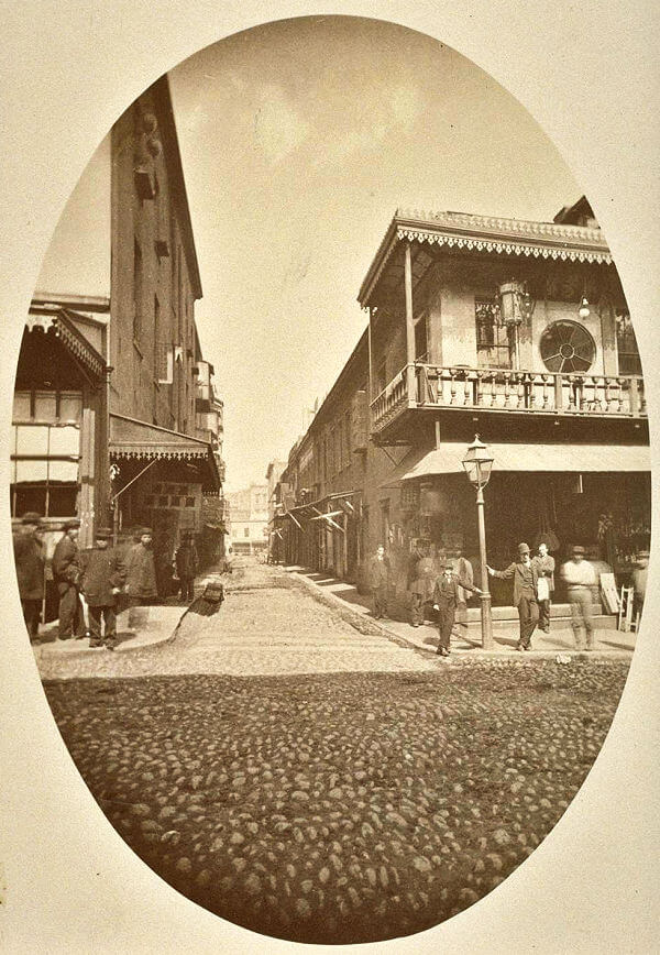 Bartlett Alley, now Beckett Alley, SF Chinatown