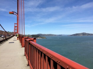 Biking the Golden Gate Bridge