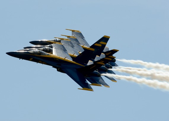 Blue Angels in Formation