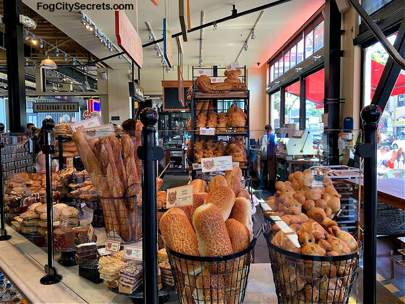 Sourdough at the Boudin Bakery