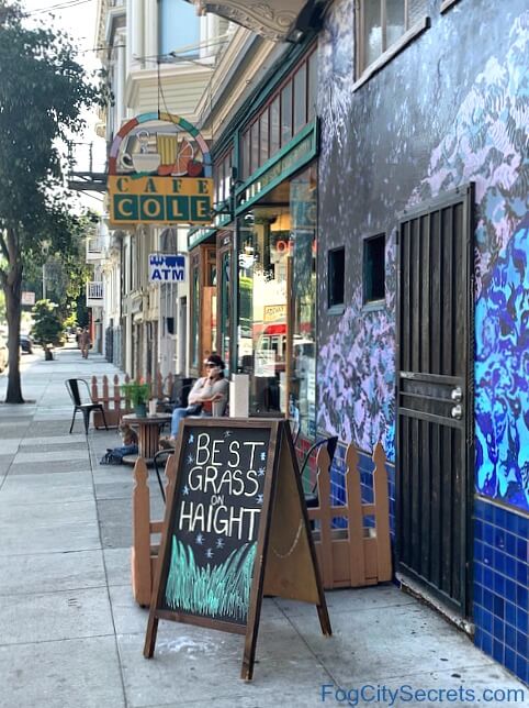 Cole Cafe in the Haight Ashbury Cole Cafe in the Haight Ashbury