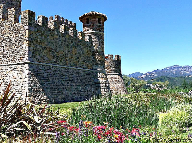 The Castello di Amorosa winery in the Napa Valley