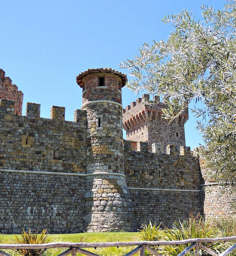 Castello di Amorosa winery in the Napa Valley