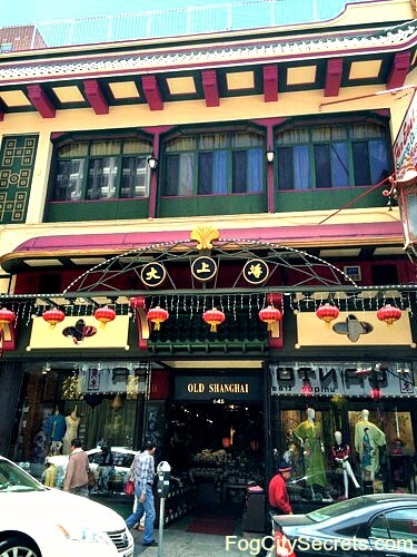 Old Shanghai shop in San Francisco Chinatown Old Shanghai shop in San Francisco Chinatown