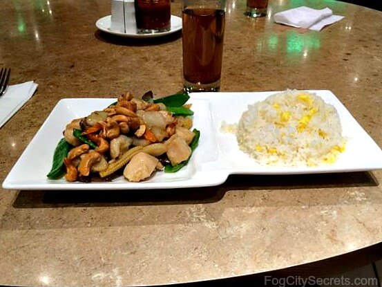 Rice Plate at Hunan Home Restaurant San Francisco Chinatown