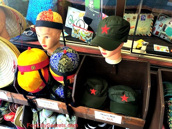 Hats for sale in SF Chinatown Hats for sale in SF Chinatown