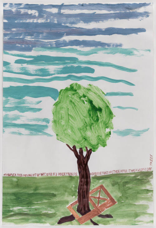 Chris Johanson, How About A Tree..., 2013