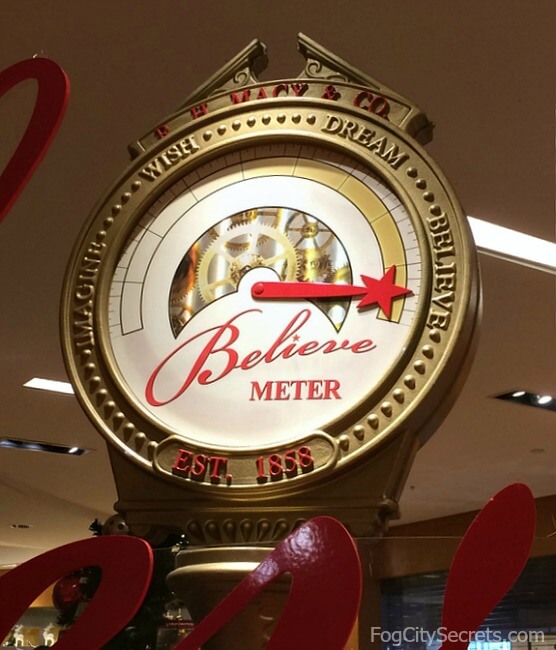 Macy's Believe Meter, San Francisco
