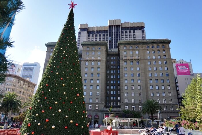 Christmas tree, Union Square, San Francisco