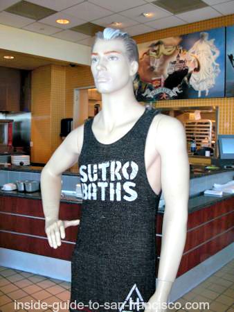 Sutro Bath swimsuit model, Cliff House, San Francisco