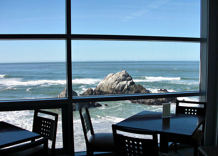 View of Seal Rock from the Cliff House San Francisco