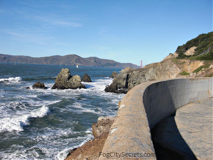 View of Point Lobos from the Cliff House San Francisco