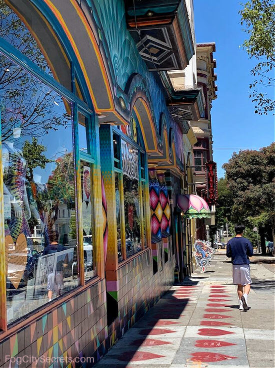 Colorful shop in the Haight Ashbury district of San Francisco Colorful shop in the Haight Ashbury district of San Francisco