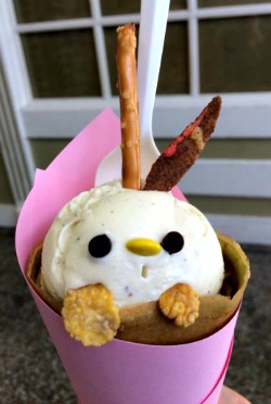 Cute rabbit crepe in SF Japantown