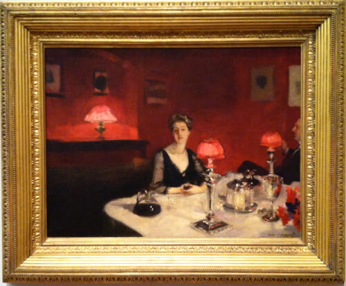 de yung singer sargent dinner table de yung singer sargent dinner table