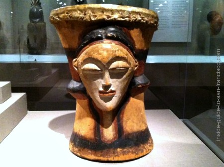 Drum from Gabon, de Young Museum