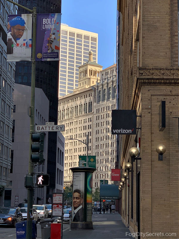 Street view in downtown San Francisco