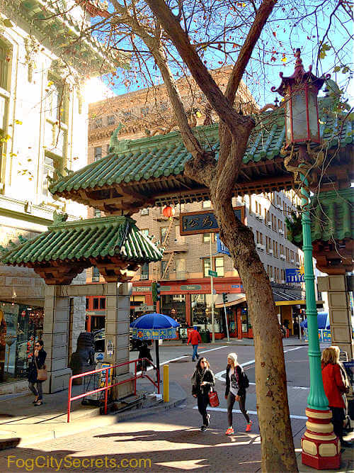 Chinatown Dragon Gate San Francisco