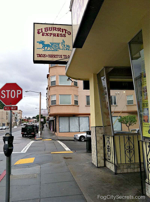 El Burrito Express on Taraval Street, San Francisco