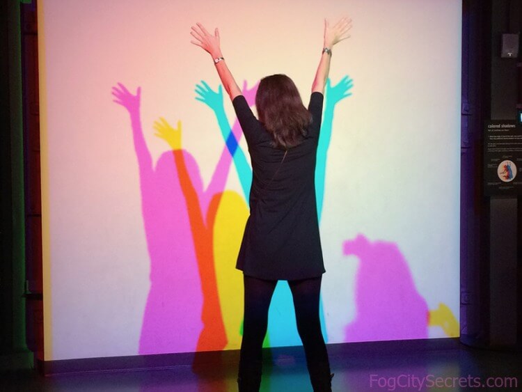 Exploratorium color exhibit