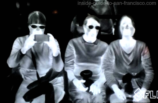 See yourself in infrared at the SF Exploratorium