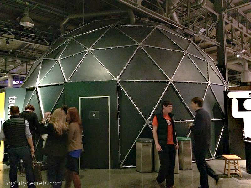 The Tactile Dome at the SF Exploratorium
