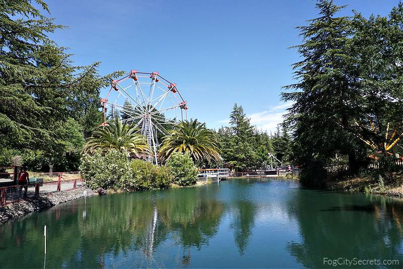 Train Town sonoma lake and ferris wheel