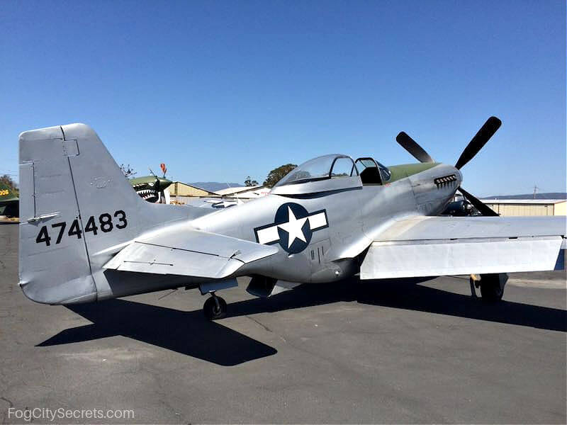 P51 Mustang in Sonoma  P51 Mustang in Sonoma
