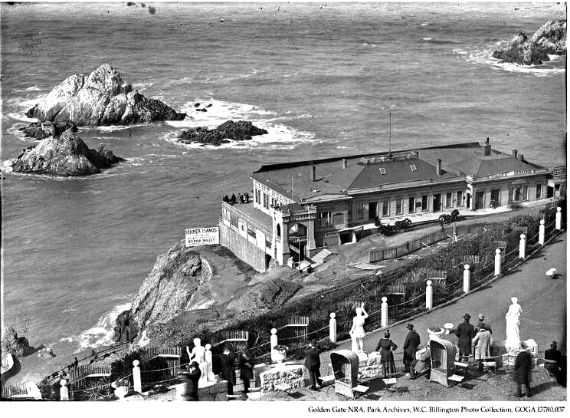 The first Cliff House, San Francisco, 1894