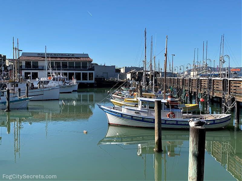 Fishing boats at Fisherman's Wharf San Francisco