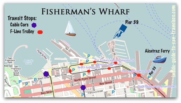 Fisherman�s wharf Pier 39 San Francisco city break Travel Guide Tips