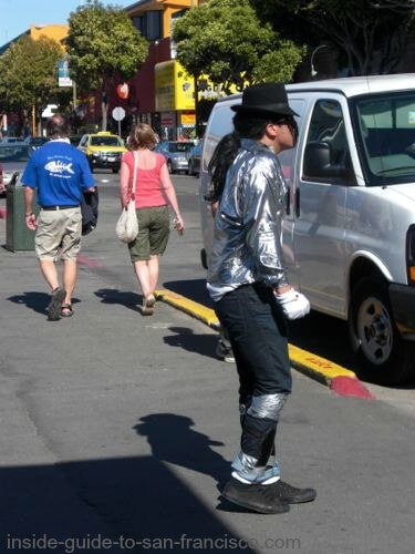 Michael Jackson performer at Fisherman's Wharf SF Michael Jackson performer at Fisherman's Wharf SF