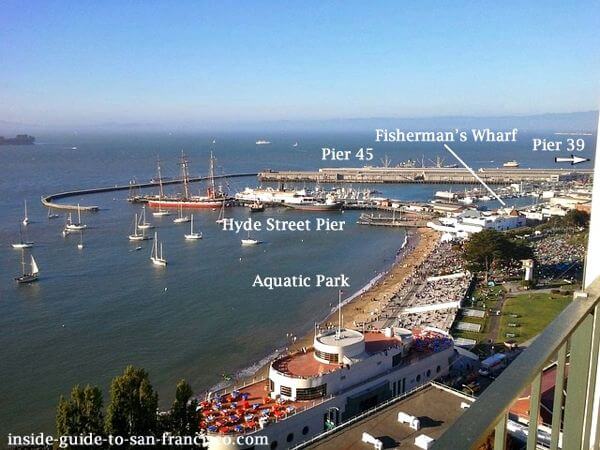 Visitors in Pier 39 Fishermans Wharf San Francisco - CA – Stock