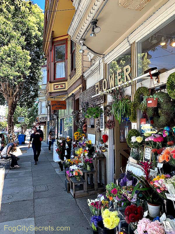 Flower shop Noe Valley