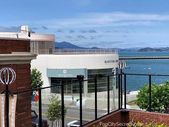 View of Maritime Museum from Ghirardelli Square