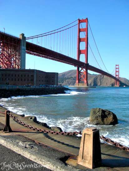 Sunny day at Golden Gate Bridge Sunny day at Golden Gate Bridge