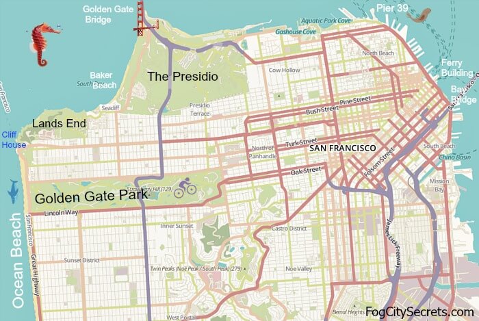 San Francisco Parks Map A Local's Guide To Golden Gate Park For 2022. Cool Things To Do!