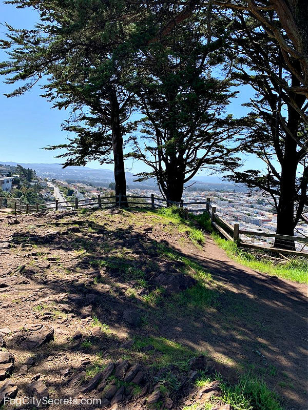Summit of Turtle Hill, Grandview Park San Francisco