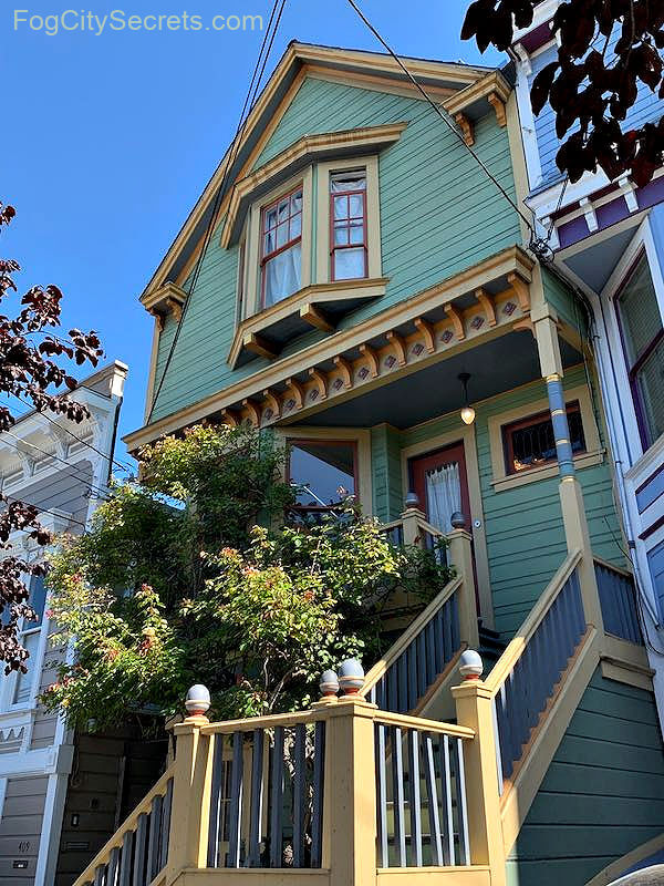 Green Victorian in Noe Valley SF